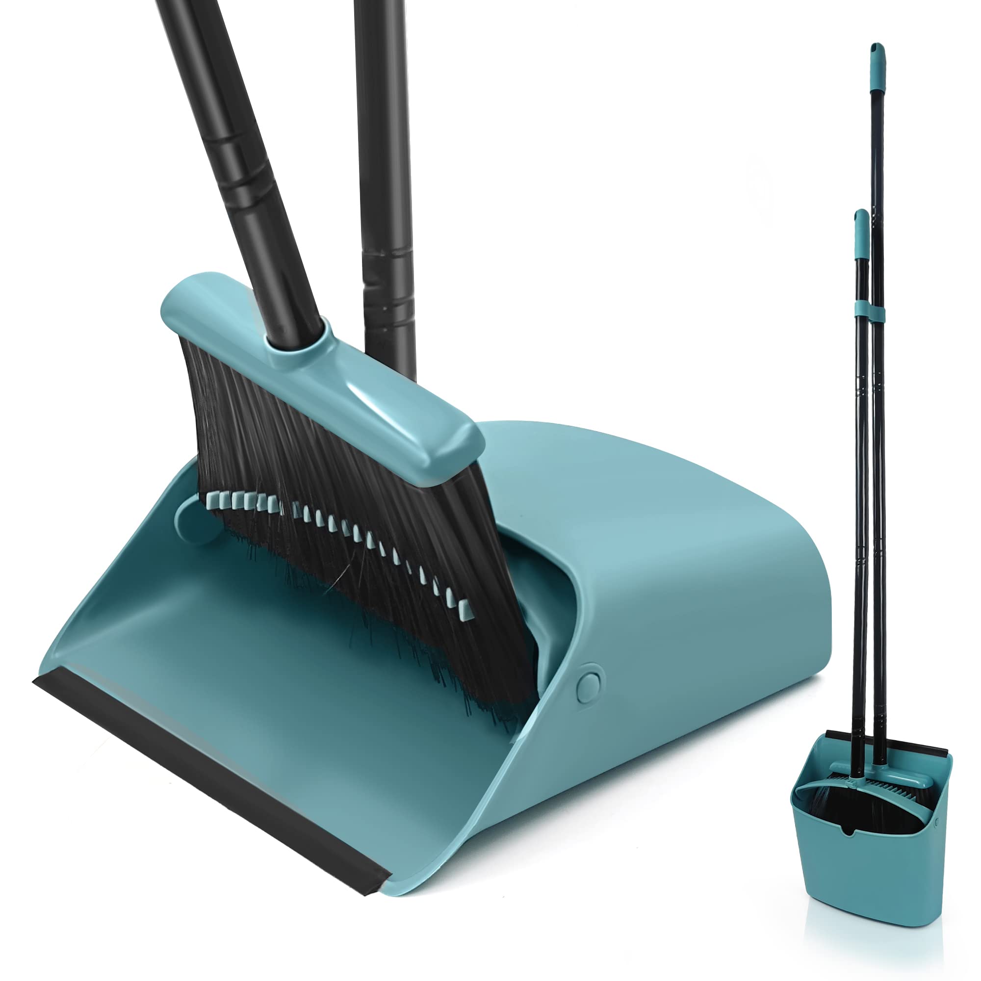 Jehonn Dustpan Lightweight Standing Grey Green