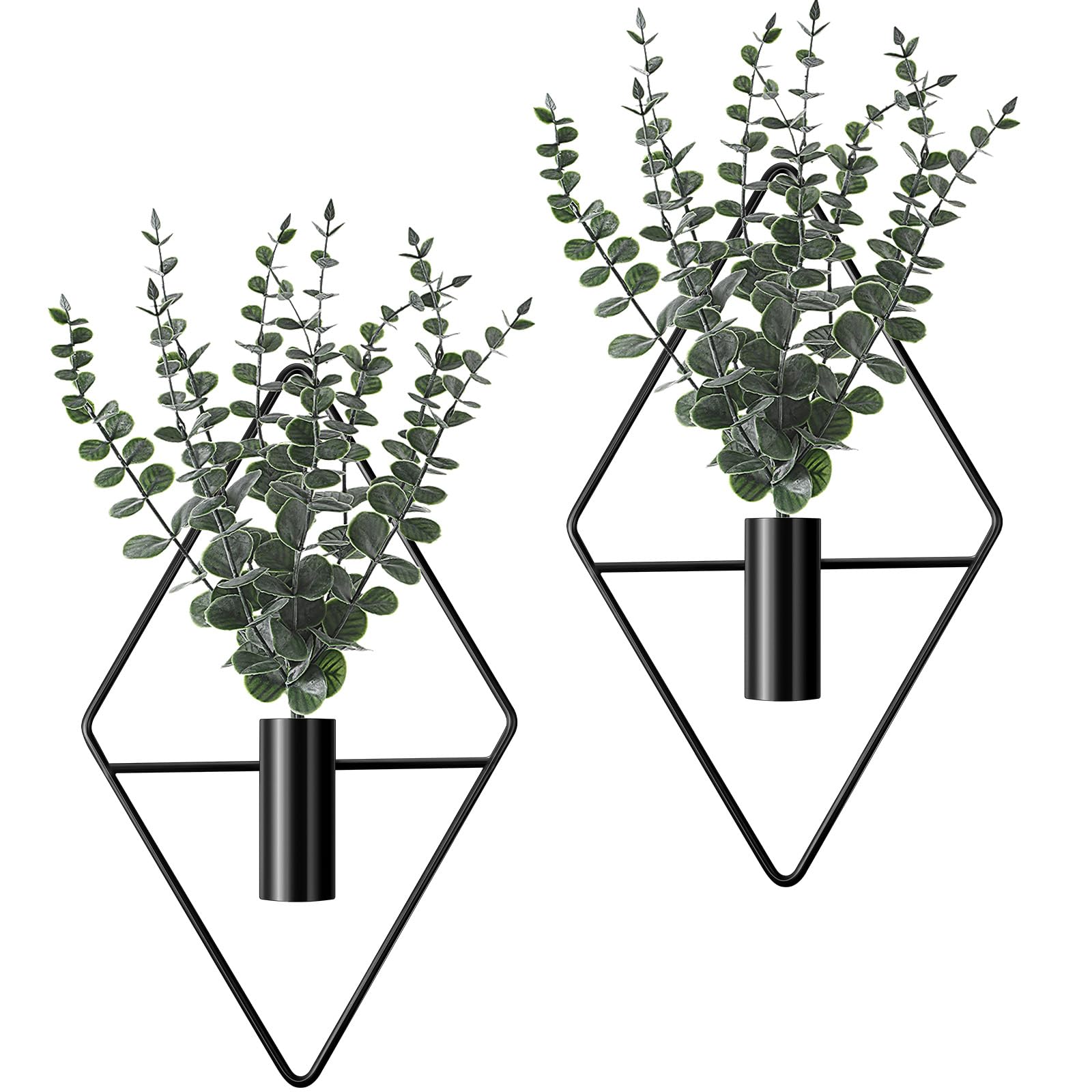 Jexine Planters Artificial Geometric Eucalyptus