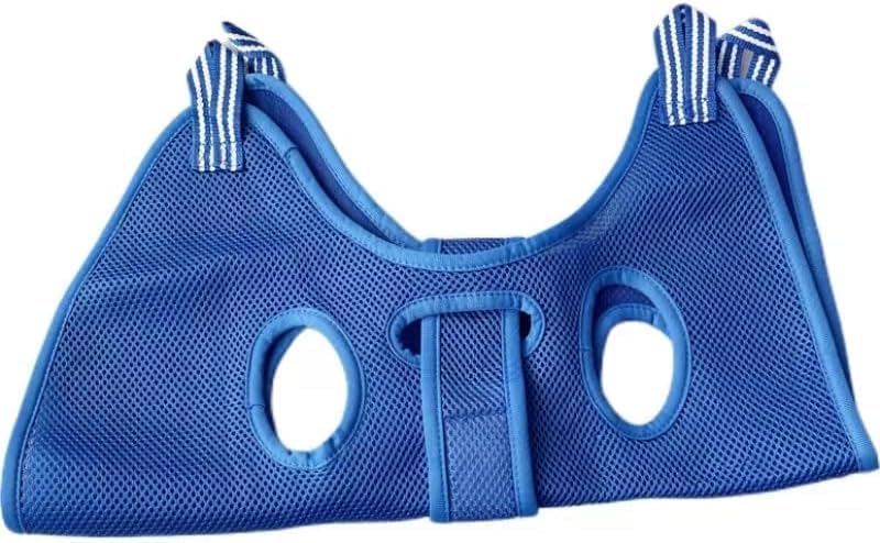 Cat and Dog Grooming Hammock with Safety Belt for Nail Clipping、Grooming,Cat Bathing Bag for cat Nail Trimming,Cat Claw Care Bag, Dog Grooming Harness ﻿ (Blue, M)