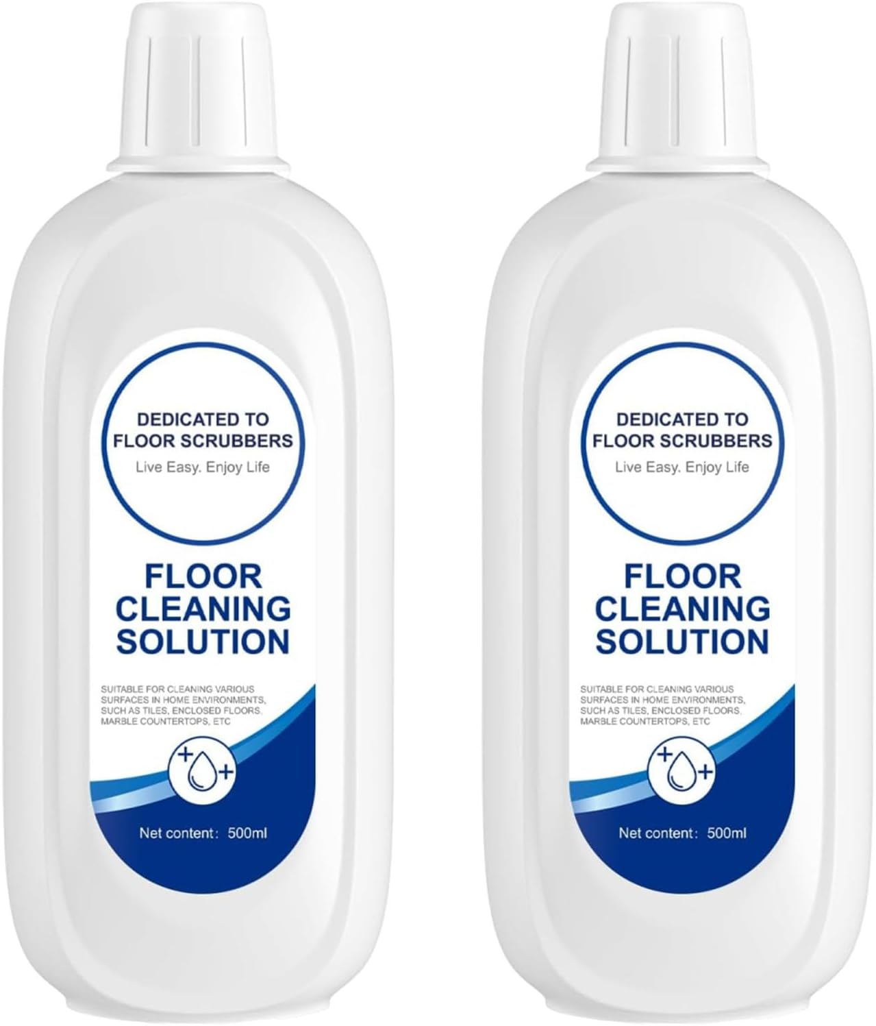 2PCS Floor Cleaning Solution Compatible with Tineco, Eco-Safe Mop Solution, Deep Cleans for Multiple Hard Floors, Suitable with All Robot Vacuums with Mopping and Cordless Wet/Dry Vacuum Mop