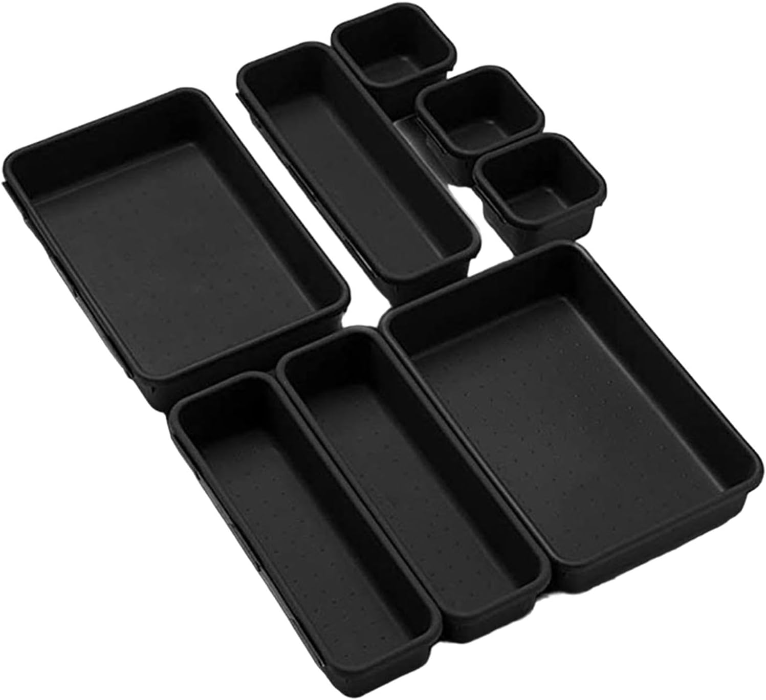 Tool Box Organizer, Tool Drawer Organizer Tray Divider, Garage Tool Organizers and Storage, for Rolling Tool Chest Cabinet, Black