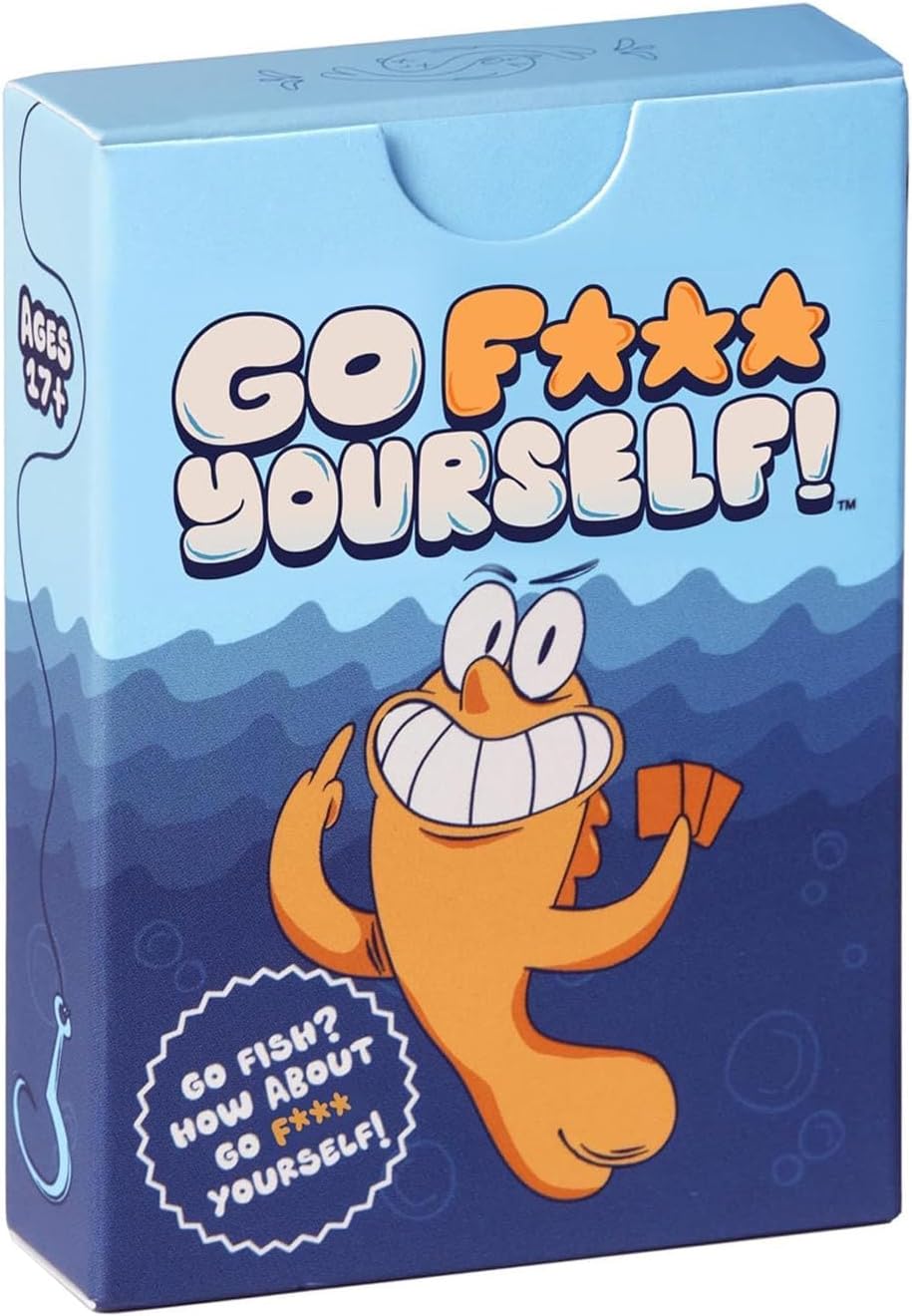 48 Cards Go F* Yourself You've Always Wanted, Humiliations Hilarious Cards for Family Parties, Christmas Gag Gifts Funny Gifts for Women Men Stocking Stuffers
