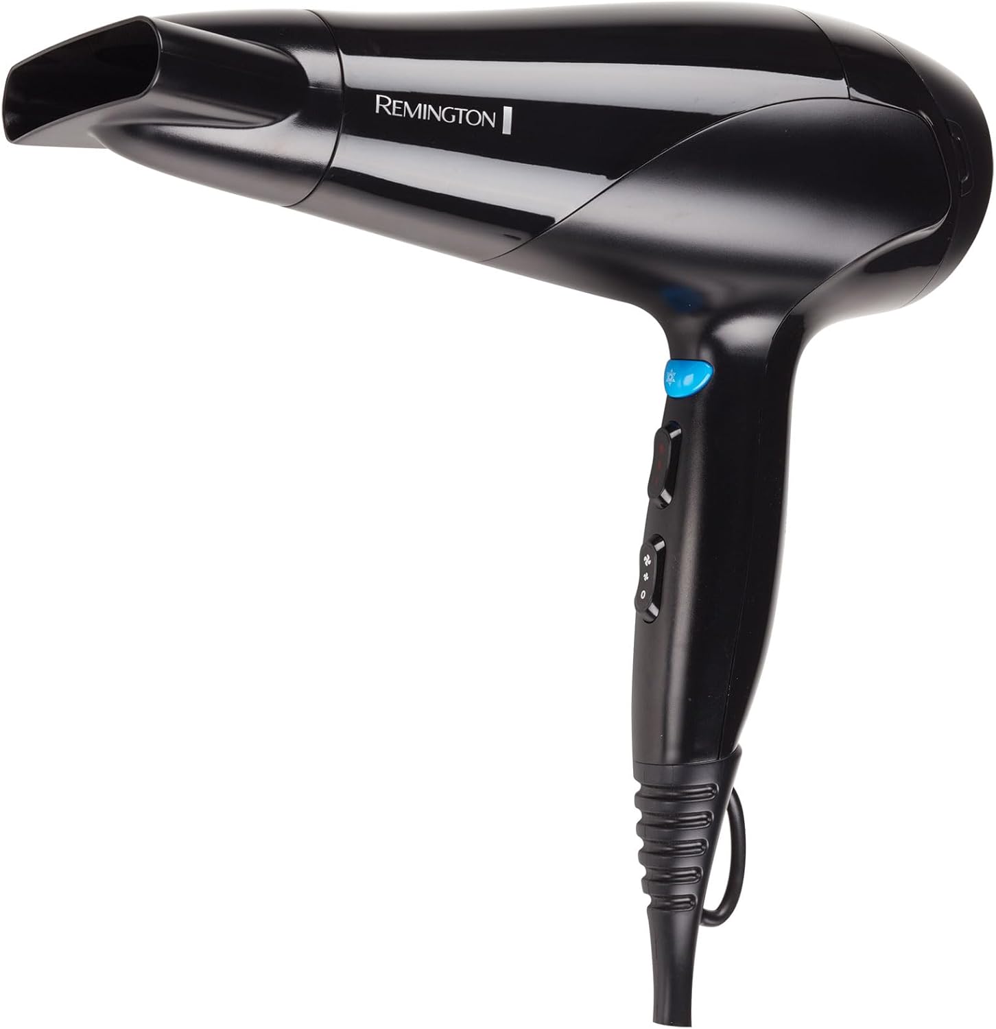 Remington Aero 2000 Hair Dryer D3190AU, Personalises Heat to Your Hair, 2000W, Fast Drying and Styling, Black