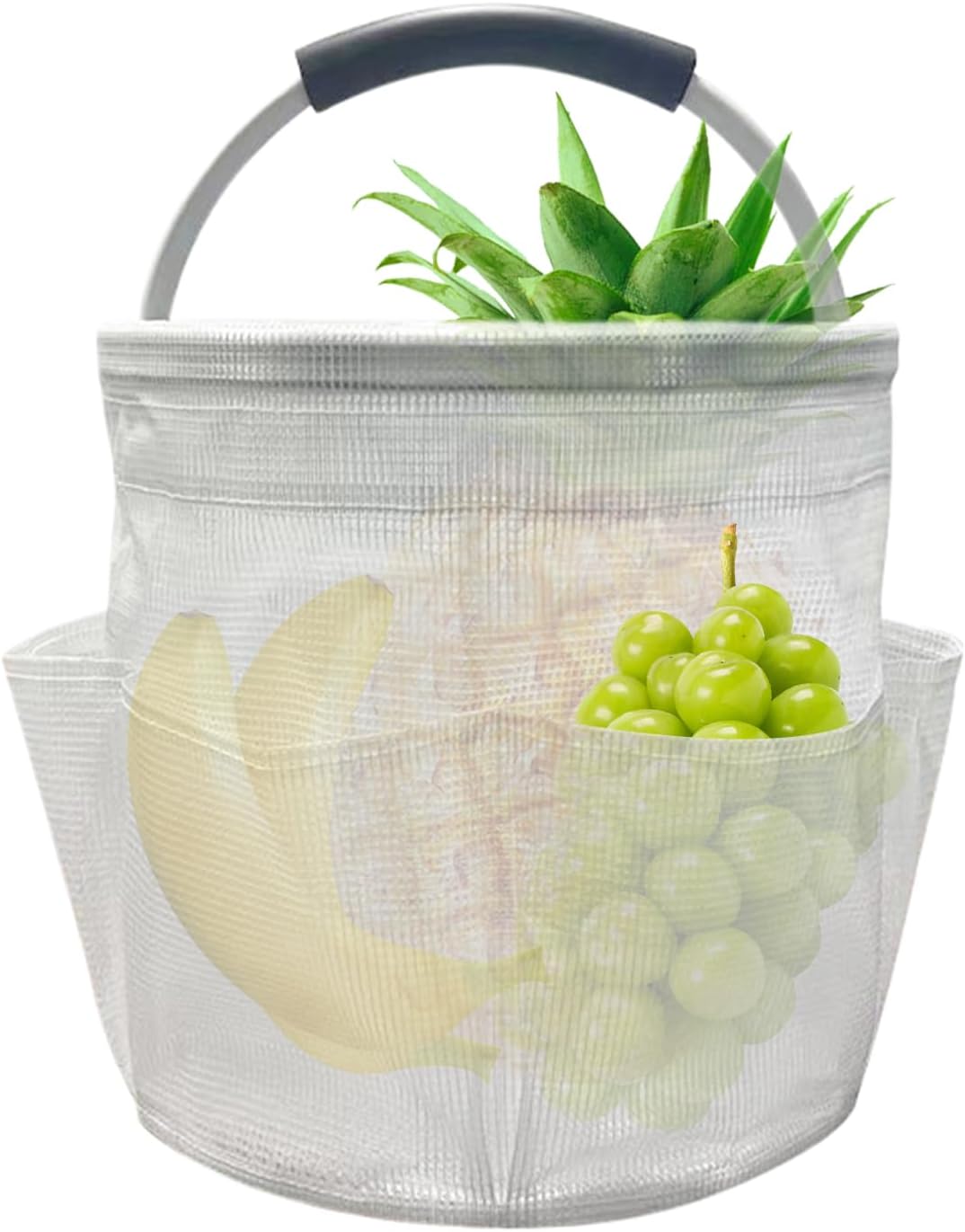 Cleaning Caddy Bag, PVC Portable Organizer Basket for Picnic, Large Capacity Organizer Basket for Outdoor Activity Beach Swimming Gym