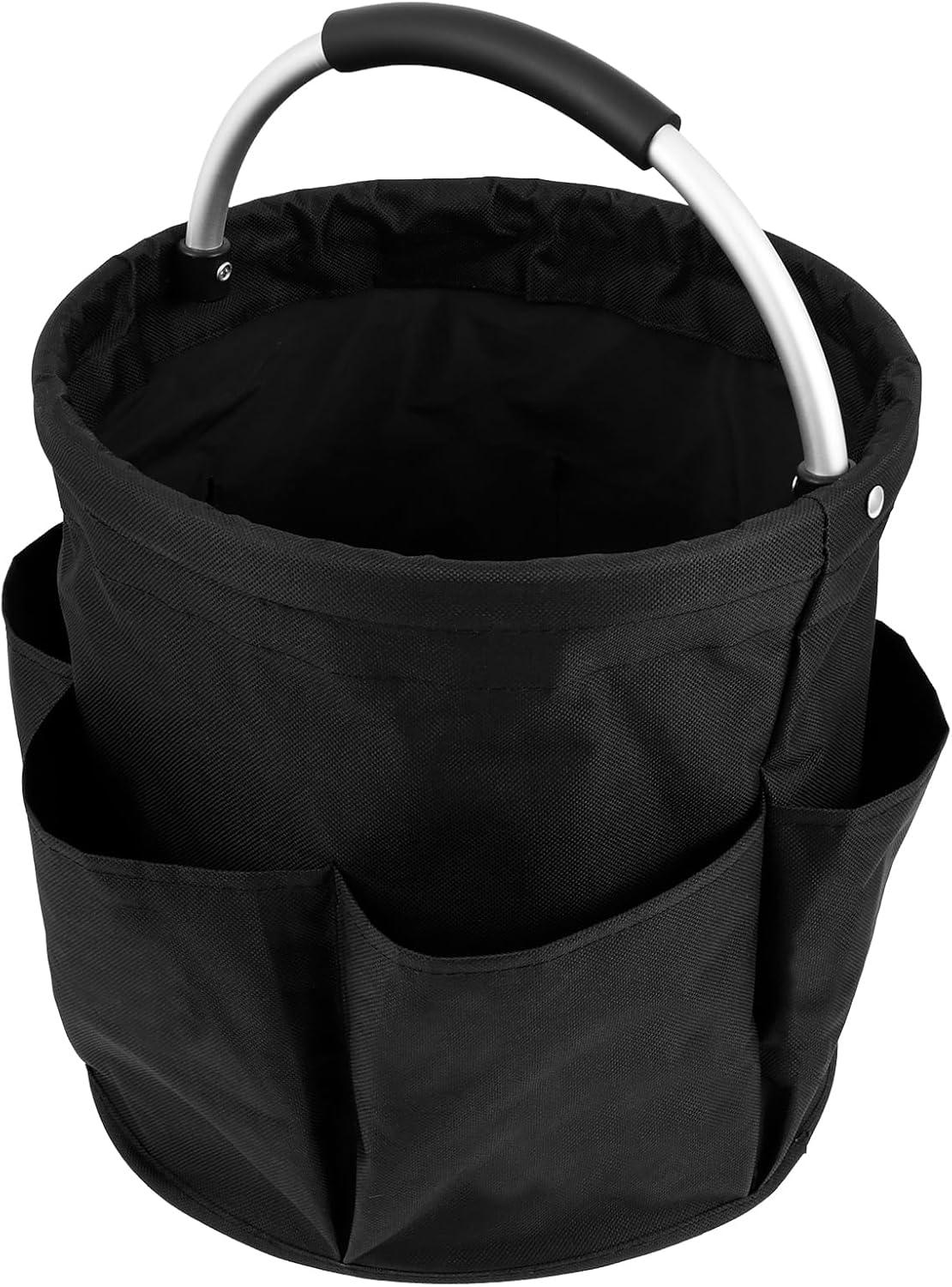Cleaning Caddy, Oxford Fabric Cleaning Supplies Organizer with Handle, Foldable Cleaning Bucket Bag for Gardening Tool Craft Material Automotive Supply