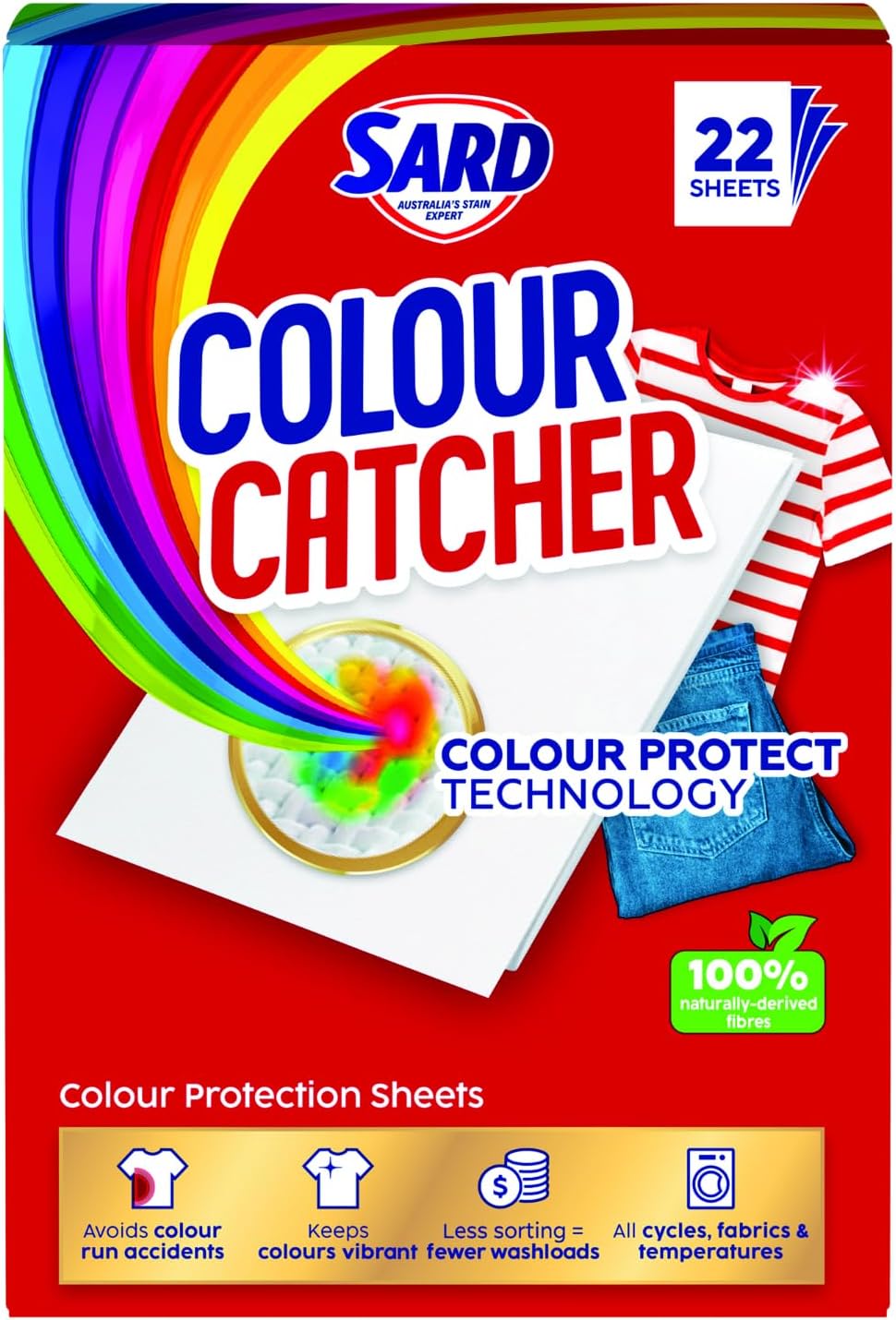 Sard Colour Catcher Laundry 22 Sheets