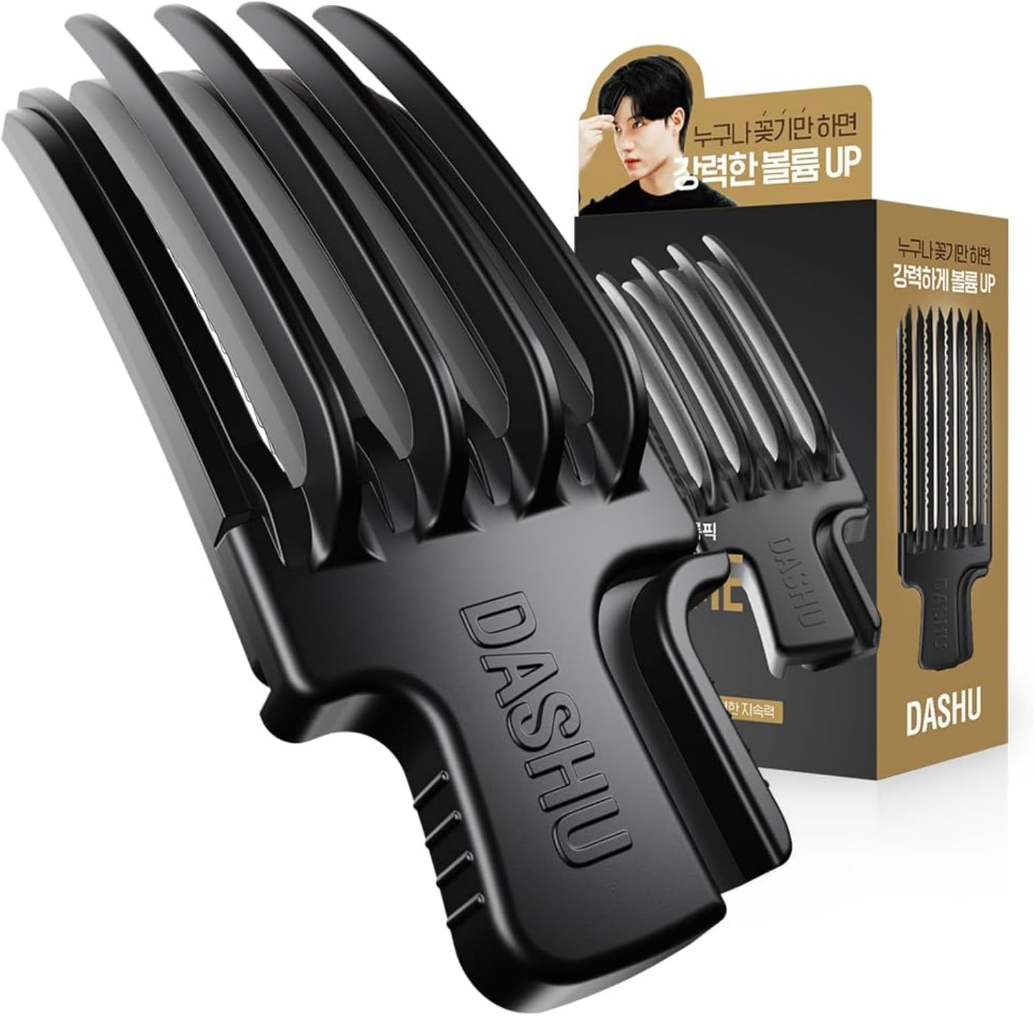 DASHU Daily Volume Pick | Hair Brush | Heatless Curler | Hair Pincher | Heatless Curls | Root Lifting | Fluffy Bangs for Fine Hair