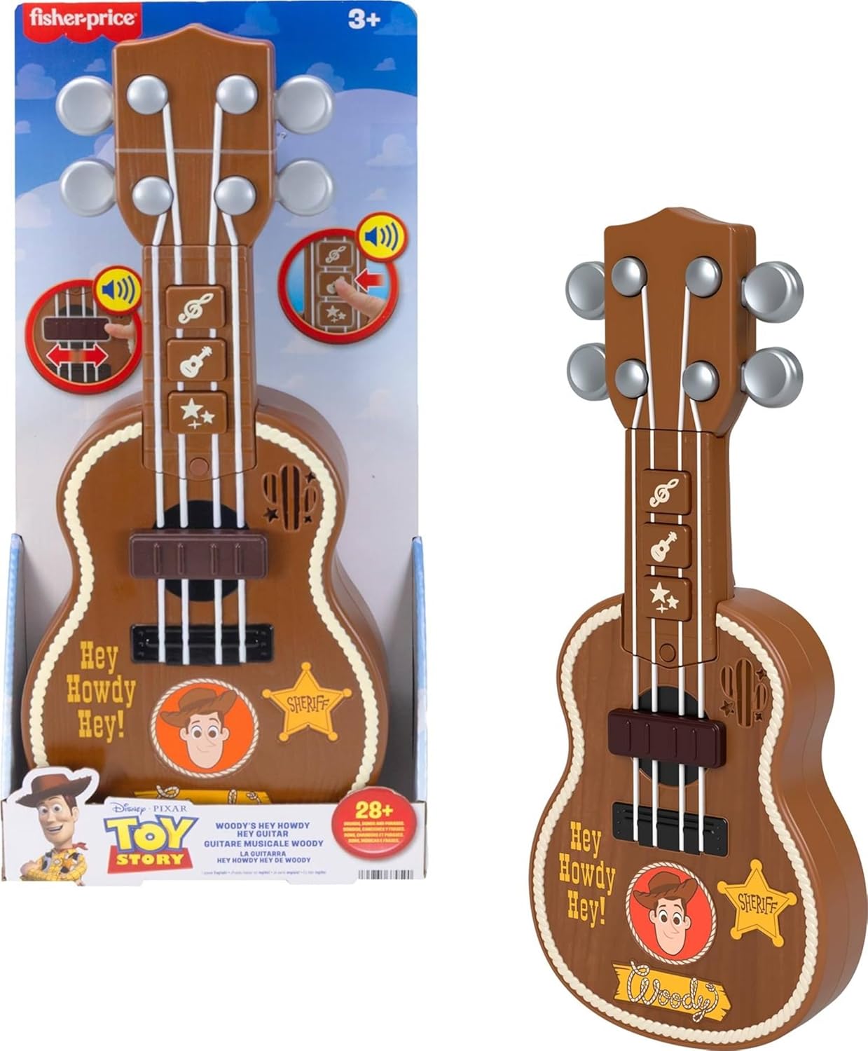 Fisher-Price Toy Story Woody's Guitar Playset