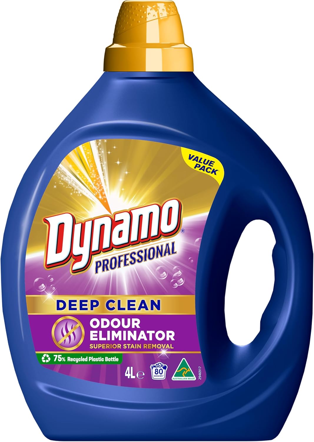 Dynamo Professional Odour Eliminator Laundry Detergent Liquid 4L