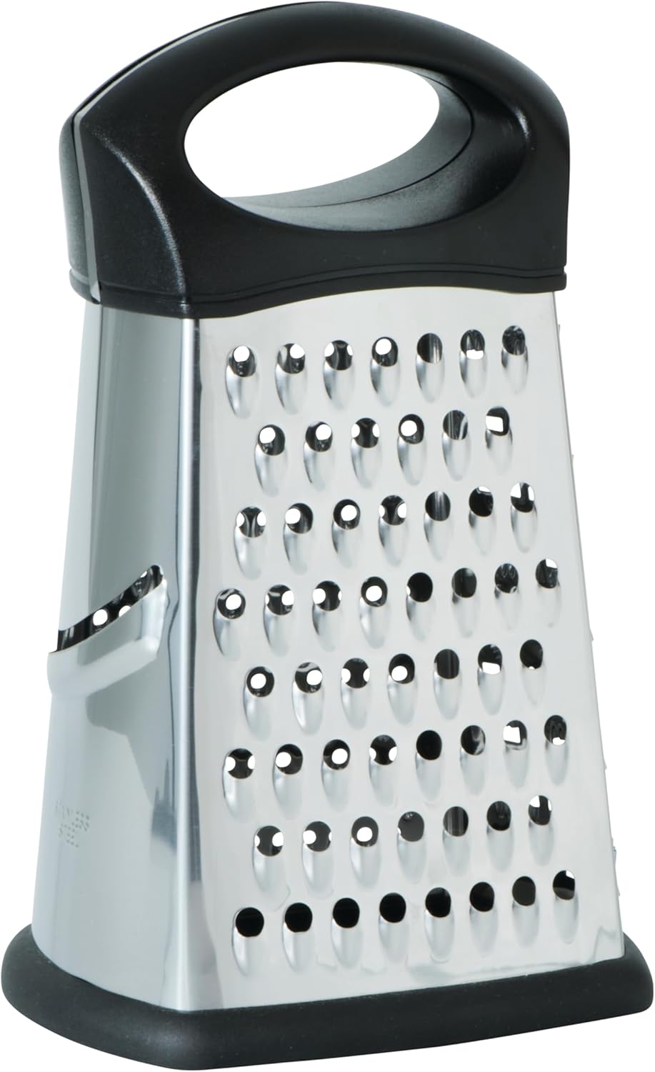 Avanti 4 Sided Stainless Steel Box Grater Silver/Black