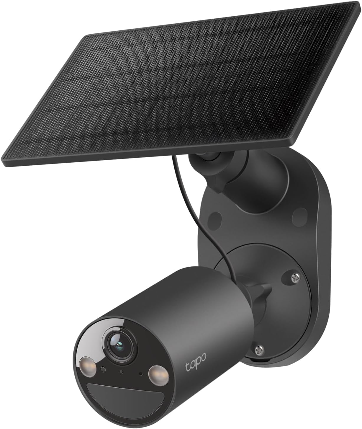 Tapo C411 Solar Powered Outdoor WiFi Camera Kit, 2K 3MP, 6400mAh Battery up to 180 Days After a Single Charge, Colour Night Vision, Alarm with Motion Detection, IP65