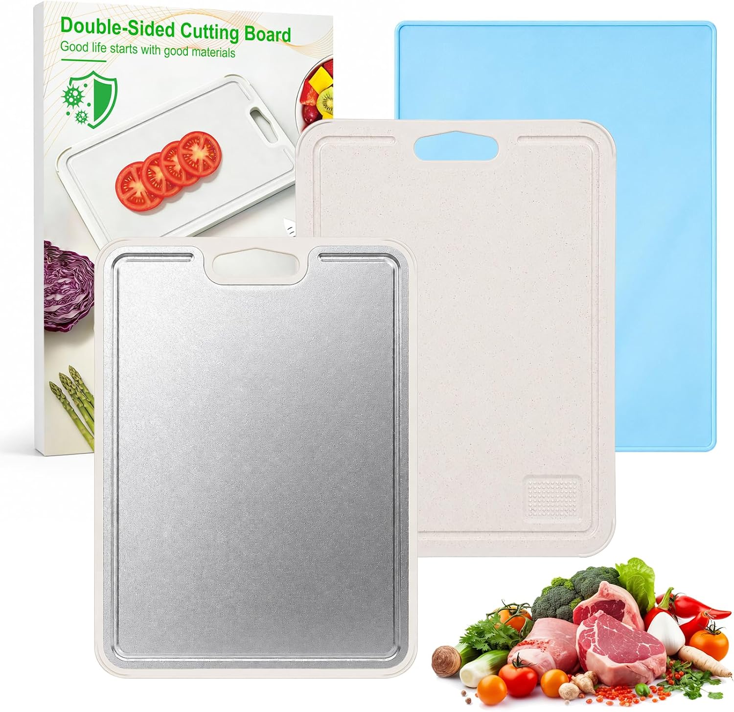 Newest Design Dishwasher Magnet Clean Dirty Sign Indicator, Trendy Universal Double Sided Kitchen Dish Washer Magnet, Bonus Magnetic Plate for Kitchen Organization and Storage by BabyPop!