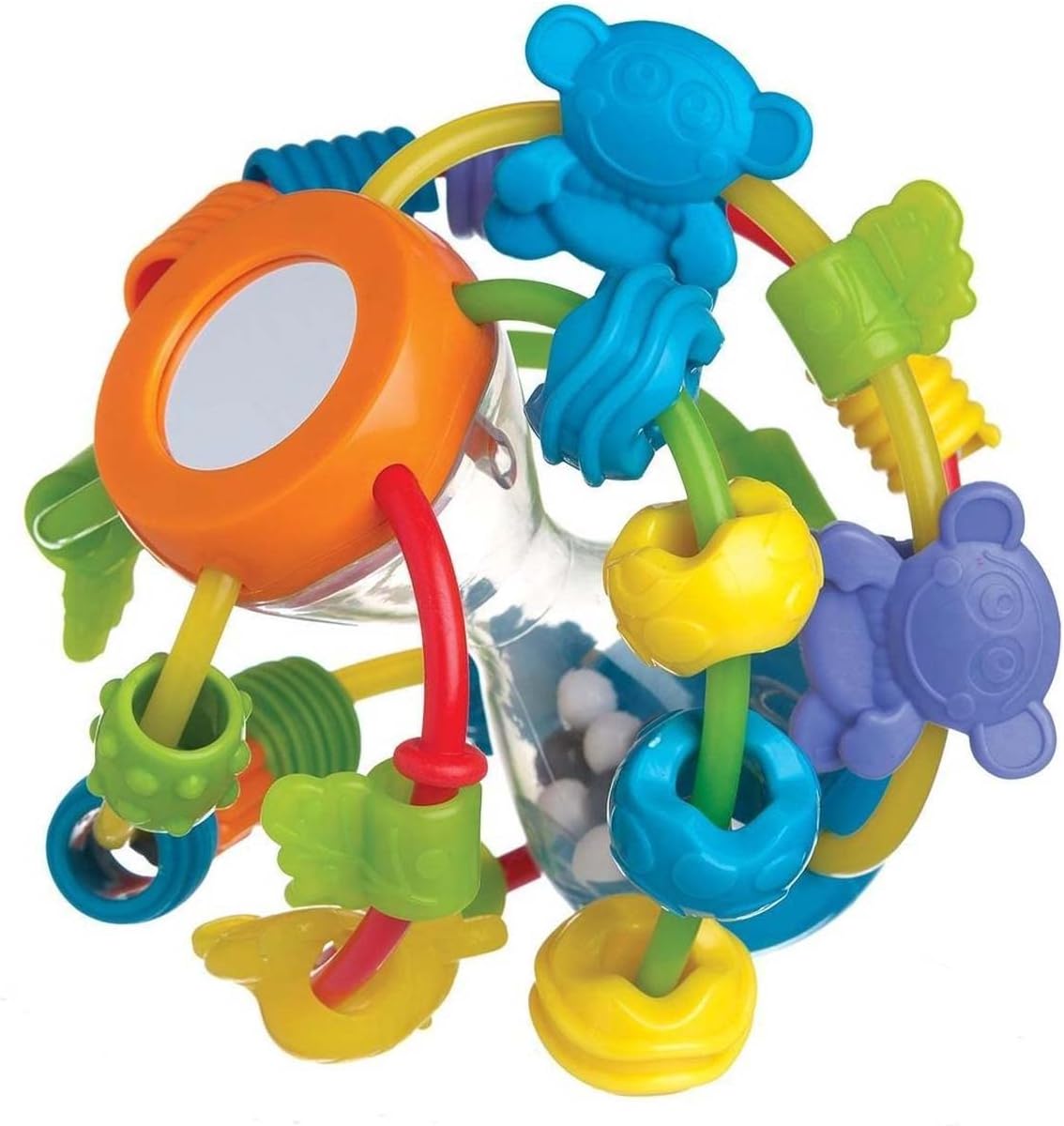 Playgro Ball - Interactive Sensory Development Toy for Babies 3+ Months - Boosts Touch, Movement Skills - Crawling Baby Toy