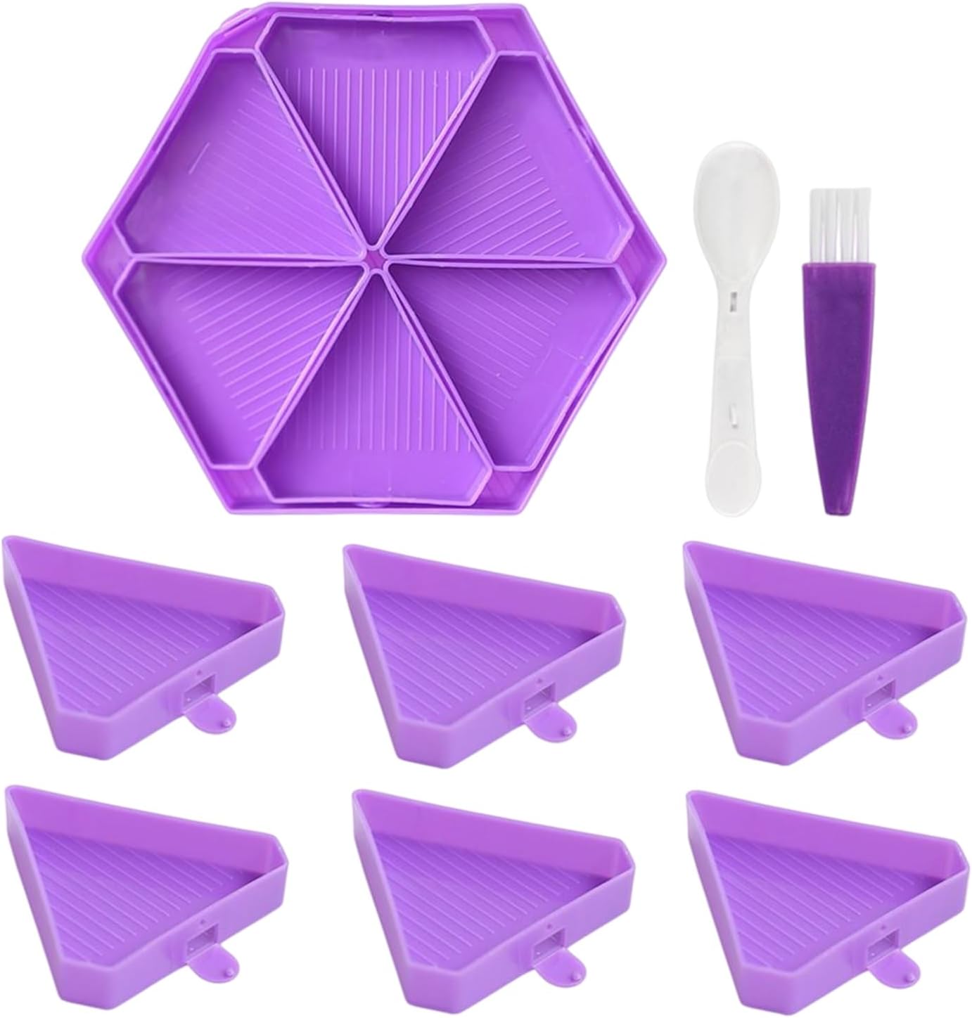 Rhinestone Art Tray Organizer DIY Crafting Supplies | Rhinestone Painting Bead Tray for DIY Enthusiasts Professionals Artists Hobbyists Adults Women Men Craft Room Home Apartment