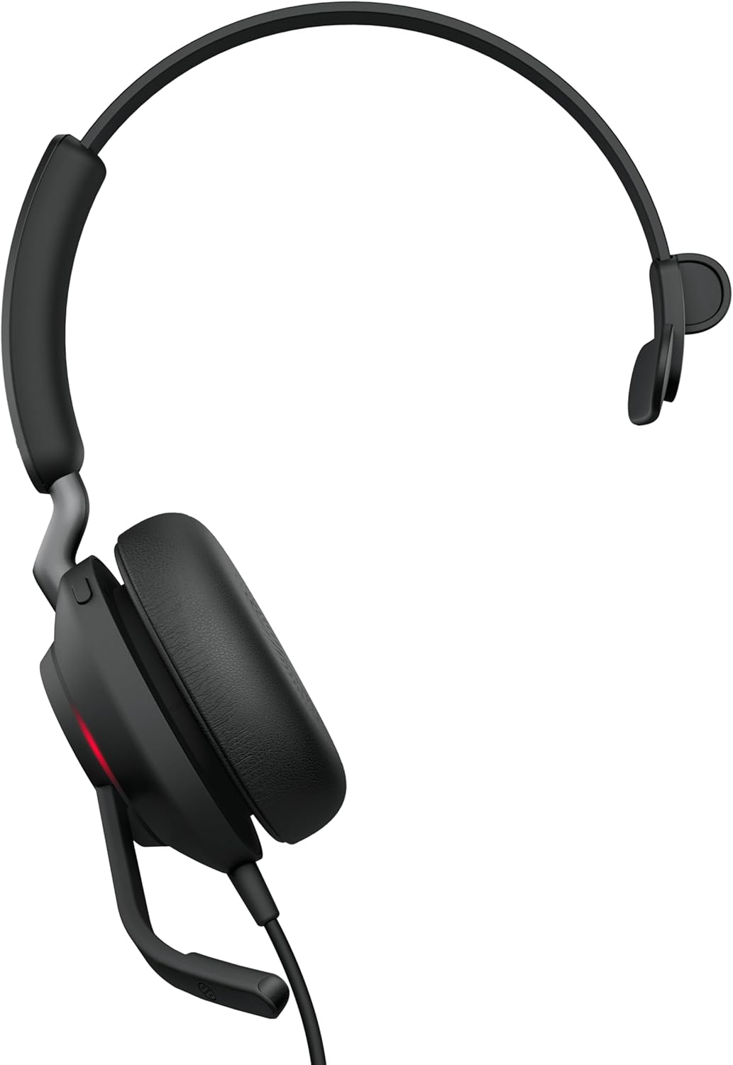 Jabra Evolve2 40 SE Wired Headset - Advanced Chipset with ANC in Microphone - 3 Mic - Powerful 40mm Speakers - Passive Noise Cancelling On Ear Headphones - UC Certification - Latest USB C 4 Office PC