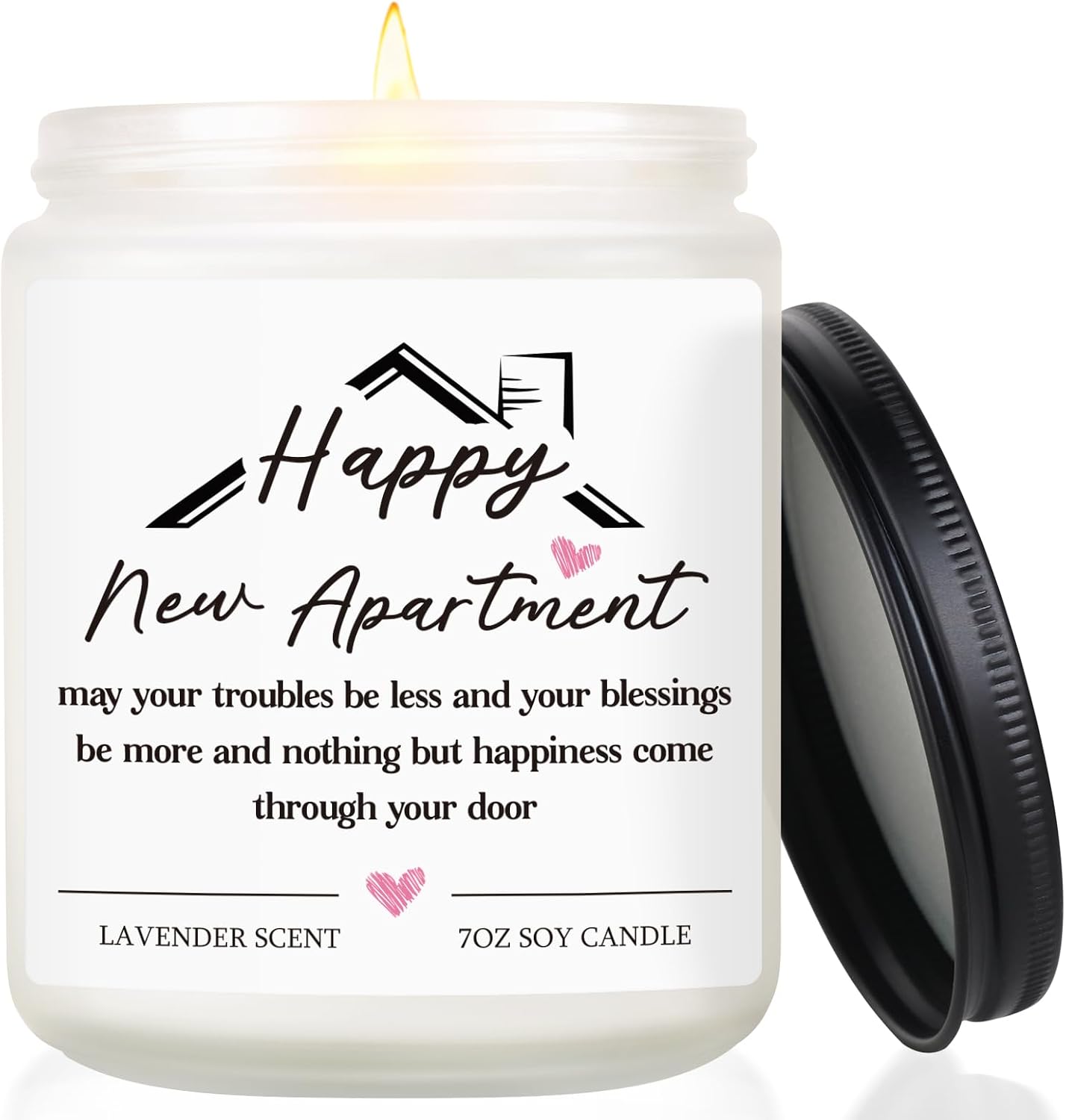 New Apartment Gifts, House Warming Gifts New Home for Women Men Friend - First Apartment Essentials, 1st Apt. Must Haves - Closing Presents for Home Buyers, 2026 New Home Gift Ideas Scented Candle