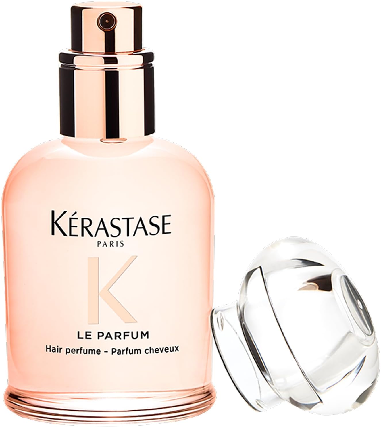 Kérastase Gloss Absolu Shine Perfume | Professional luxury hair fragrance oil to smooth cuticles and leave a sophisticated, long-lasting scent, with precious oils.