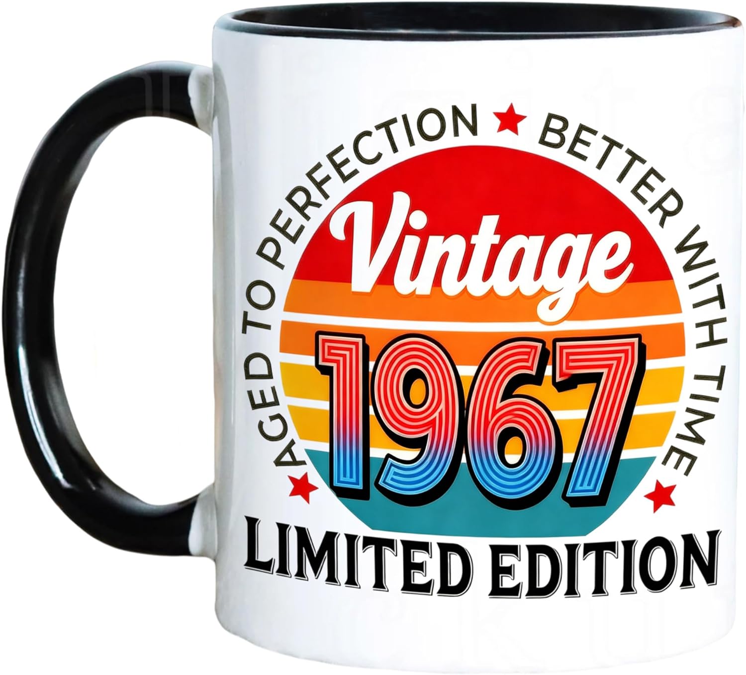 59th Birthday Gifts For Men Women, Vintage 1967 Coffee Mug 11oz, Turning 59 Year Old Gifts For Mom, Dad, Wife, Husband, Sister, Friends, Aunt, Parents, Papa, Grandma, Old People (59)