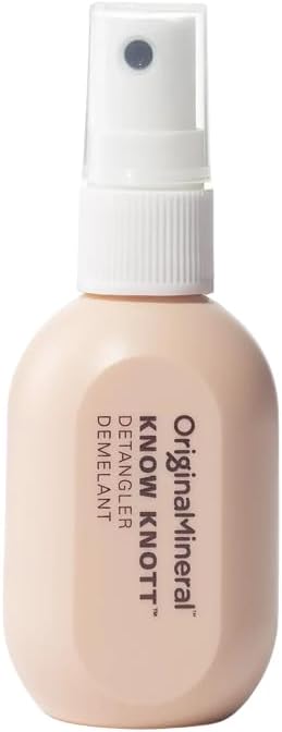 O&M Know Knott Detangling Spray, Nourishes & Detangles, 50ml Mini | Nourish & Detangle, Smooth & Shine, Detangling Spray, Free From Sulfates, Parabens & Silicones, PETA Certified