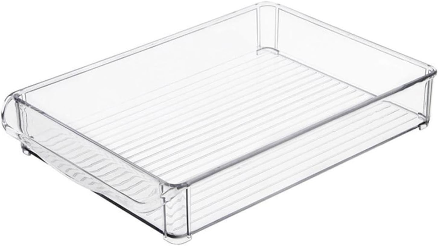 Pantry And Freezer Organizer - Stackable Freezer Storage | Storage Container, Clear, And Fridge Organizer Bins, Bins For Breast Milk