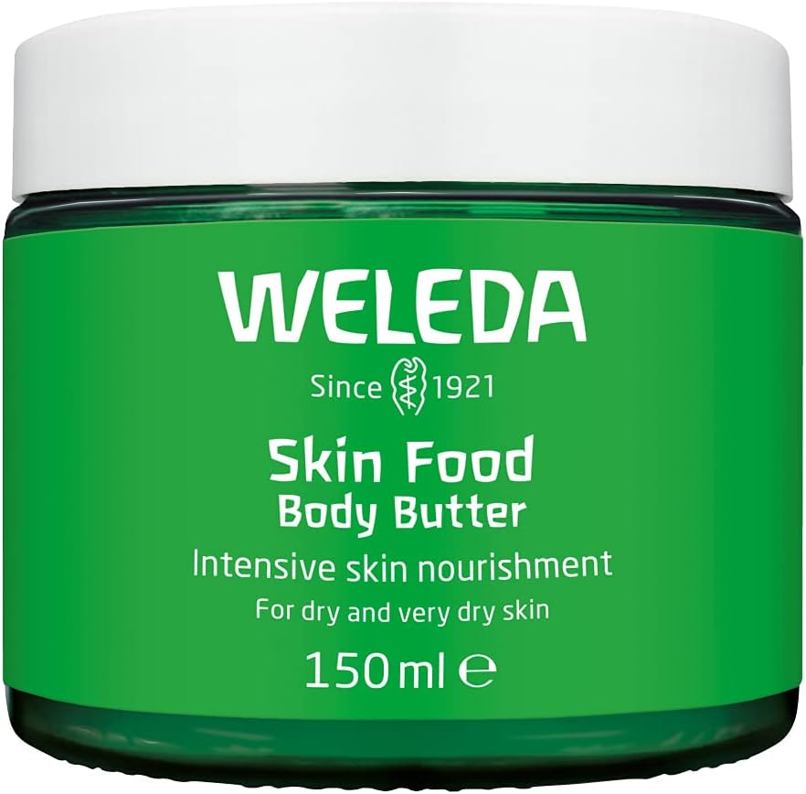WELEDA Skin Food Body Butter 150ml | Dry Skin & Long-Lasting Moisture | non-greasy, moisture for the whole body, Vegan