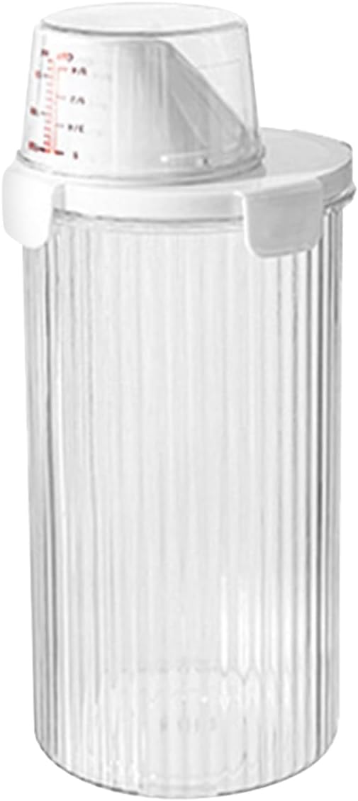 Dog Food Storage Container Airtight Dog Food Storage Container | Treat Dispenser with Pour Spout Measuring Cup, Organizer Holder Pet Supplies for Kitchen Pantry