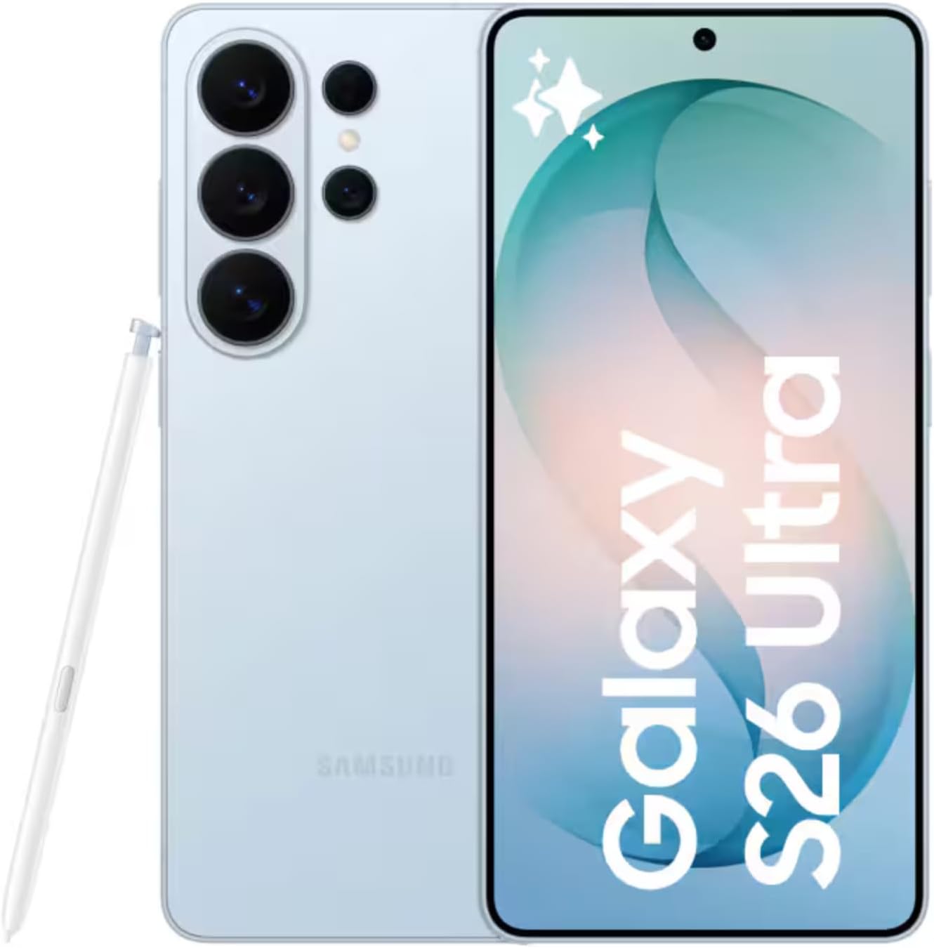 Samsung Galaxy S26 Ultra [AU Version], Sky Blue, 1TB, Built-in Privacy Display, Customised AP, AI Phone, Photo Assist, Creative Studio, 200 MP Camera, 5000 mAh Battery, 12 GB Memory