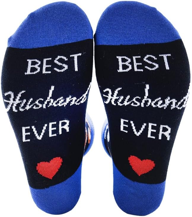 Funny Sock Gifts for Men Dad Papa Grandpa Uncle Father's Day Birthday Gifts for Husband Anniversary Christmas Gift