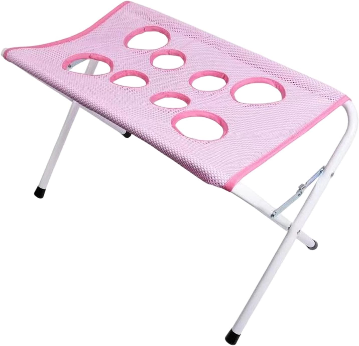 Pet Grooming Table,Detachable Dog Bathing Stand Washing Station for Cat Small Medium Dogs Cats Animals Nail Trimming, Pink
