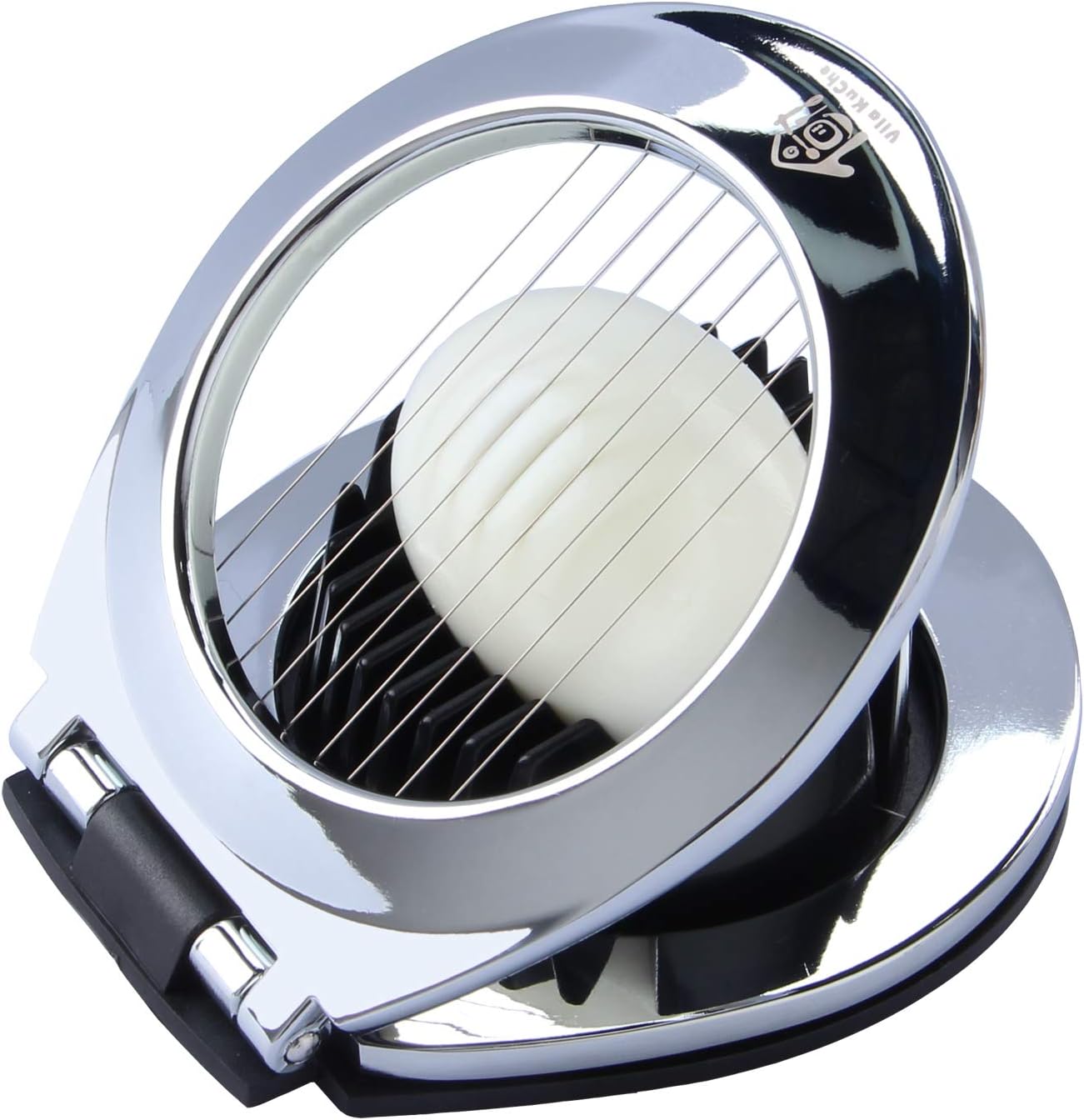 Multi Function Stainless Steel Egg Slicer for Hard Boiled Eggs