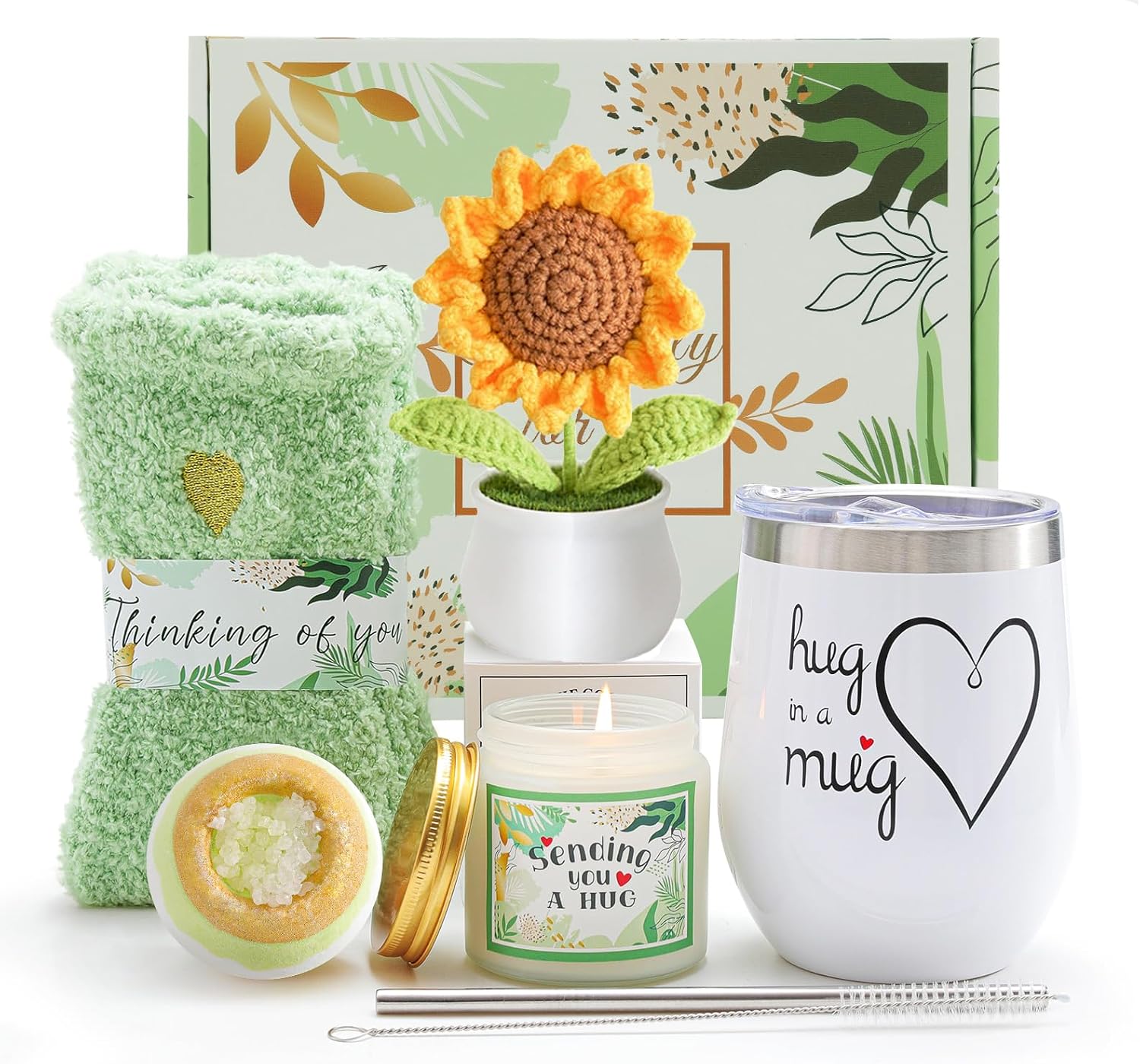 Wellness Gifts for Women, Relaxation Gift Set, Perfect for Birthdays, Mother's Day, or Get Well Soon