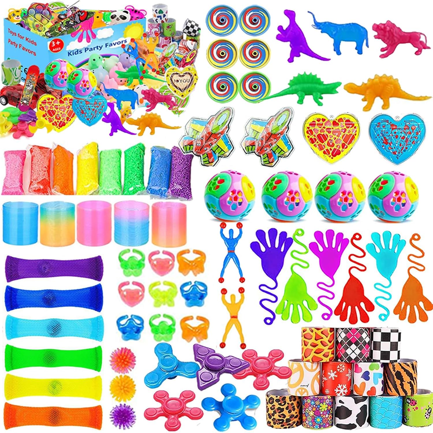 75 PCS Party Favours for Kids Prizes Box Toys, Goodie Bags Stuffers for Classroom Reward Prizes, Birthday Gifts, Treasure Chest, Carnival Prizes Christmas Gifts for Kids 3-5 6-8 8-12