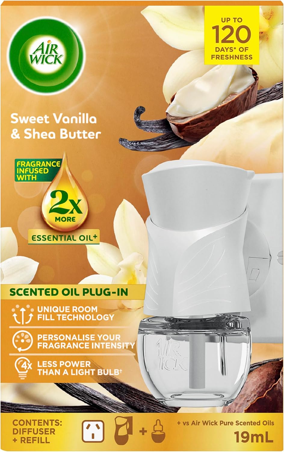 Air Wick Sweet Vanilla & Shea Butter Plug-in Diffuser